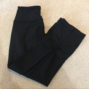 Lululemon Gather & Crow crops. Black. 2